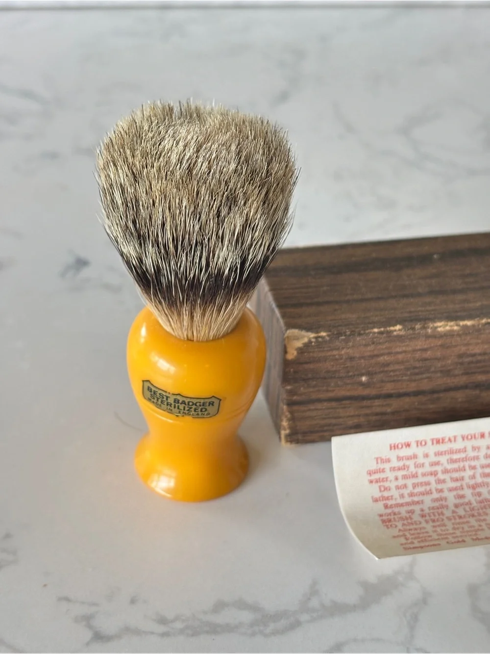 Vintage Simpson “Best Badger” Shaving Brush